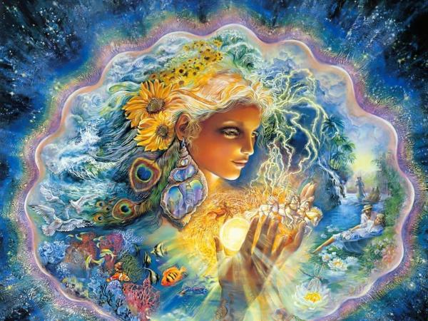 Goddess Of Light Side - Goddesses - Magical Pictures